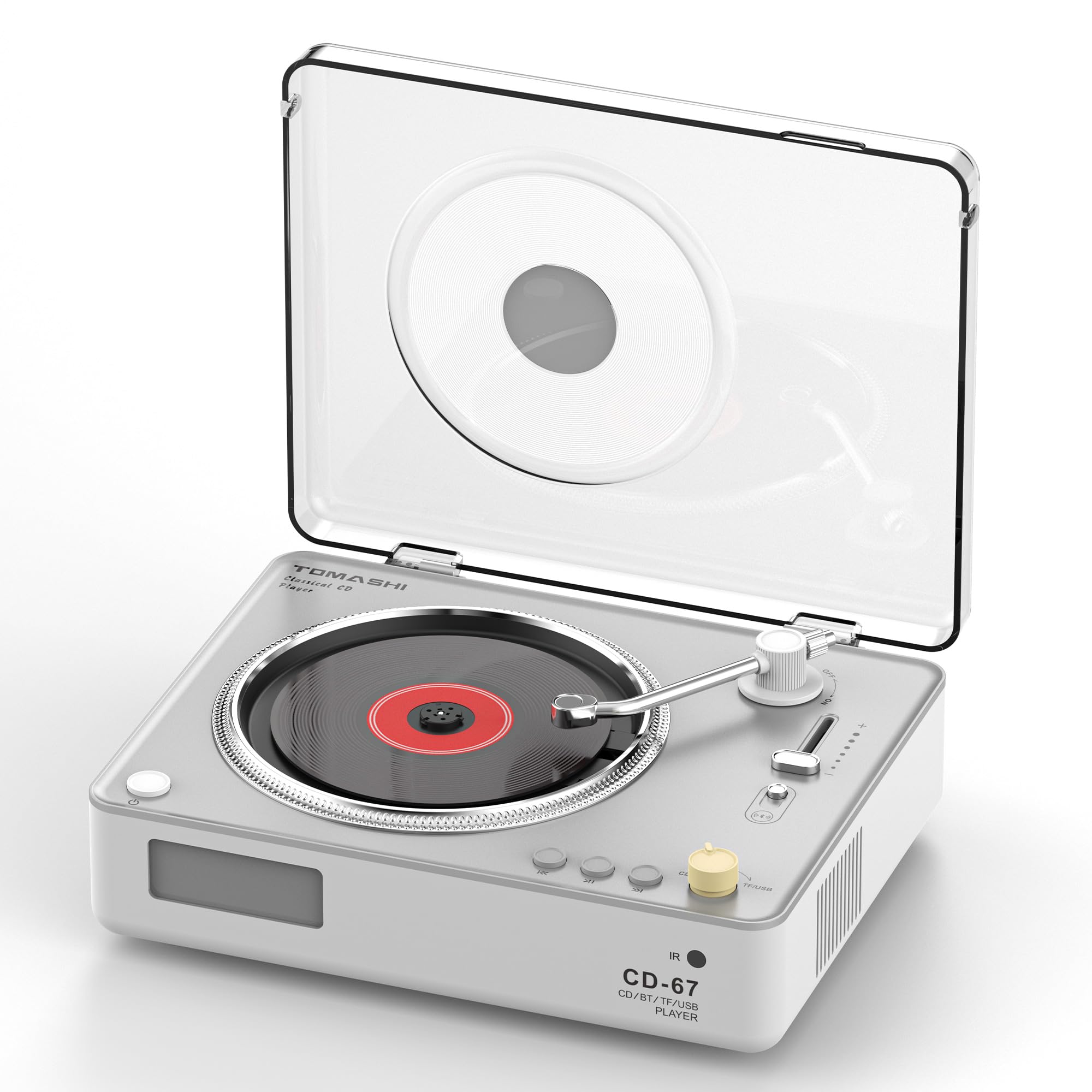 Amazon.com: CD Player with Stereo Speakers, Retro Portable