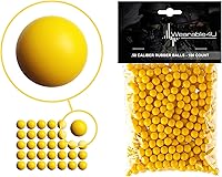 Vista 14 de Wearable4U . Pelotas de goma reutilizables para pistolas de paintball, 43 o 0.50 o 0.68 Cal