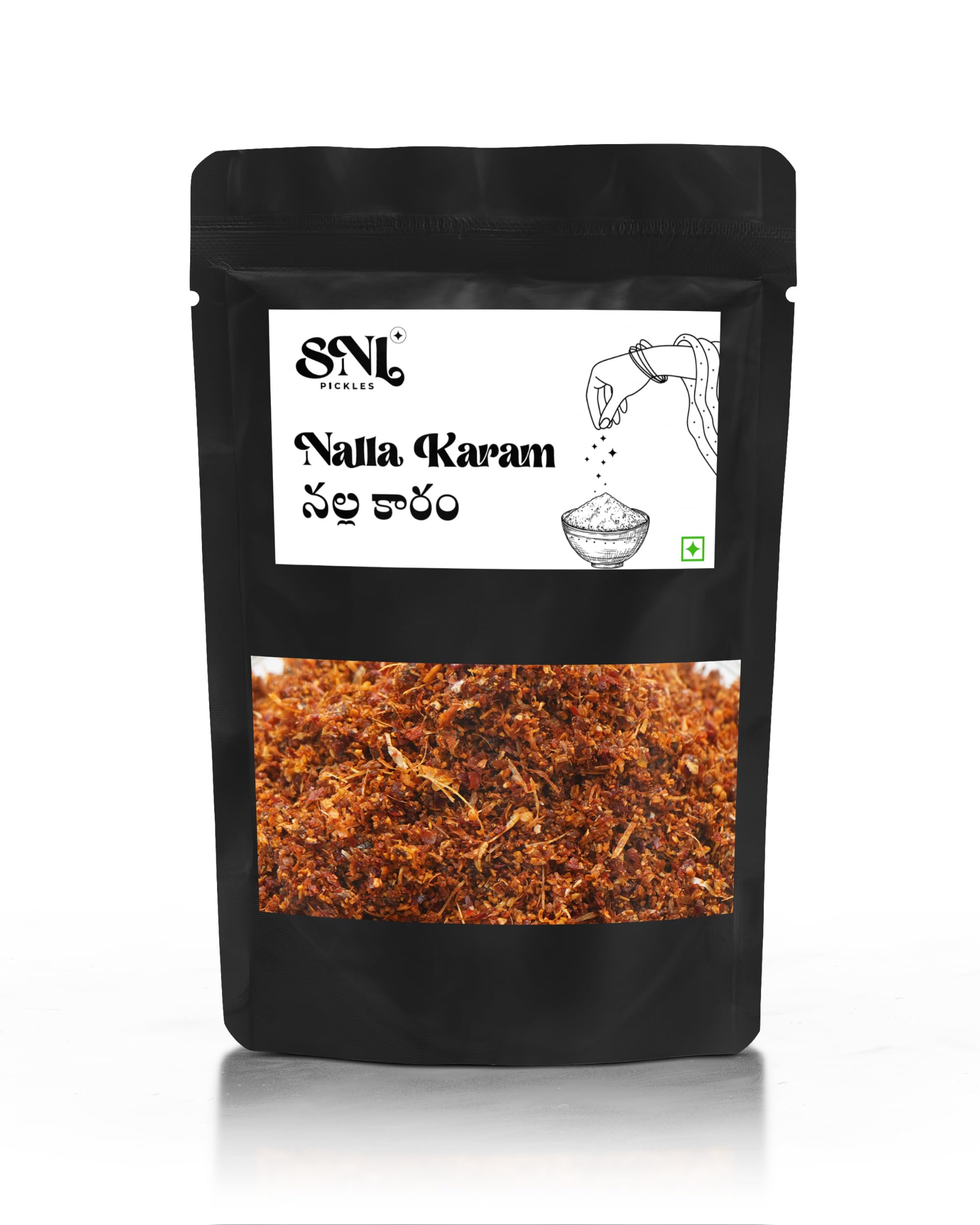 SNL PICKLES Spicy Nalla Karam(500G),Handcrafted Spice Blend,Small Batches,No Preservatives (B0CK8NXR63) Amazon Price History, Amazon Price Tracker