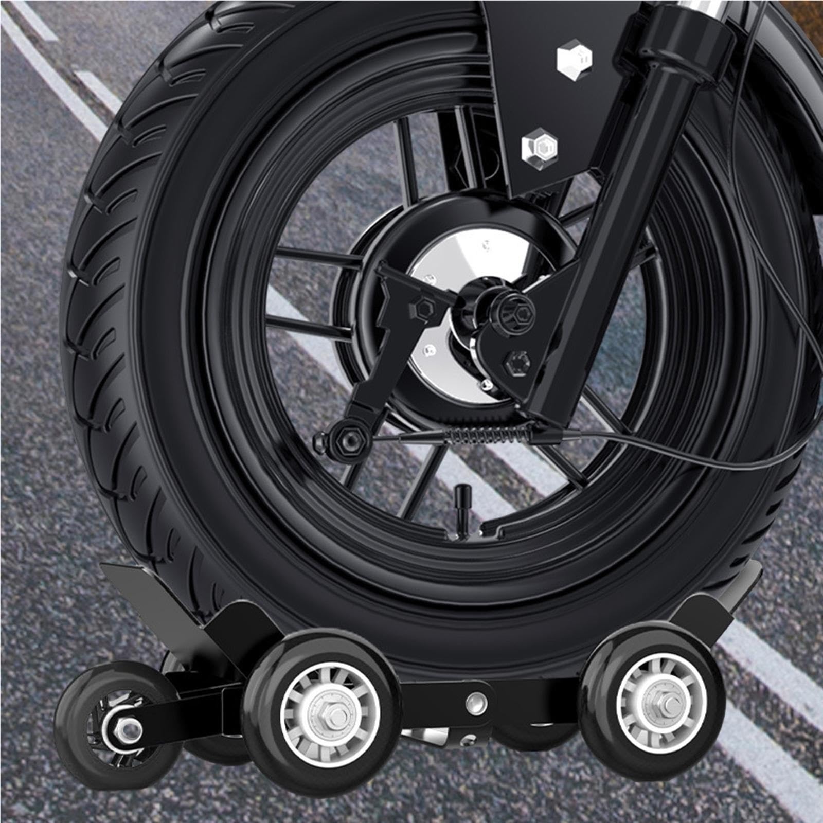 Rolki transportowe do mebli Przenośny wielofunkcyjny pojazd do poruszania się motocyklem do pojazdu elektrycznego roweru ciężarówka motocykl awaryjny Premium samochodowymi koło wózek
