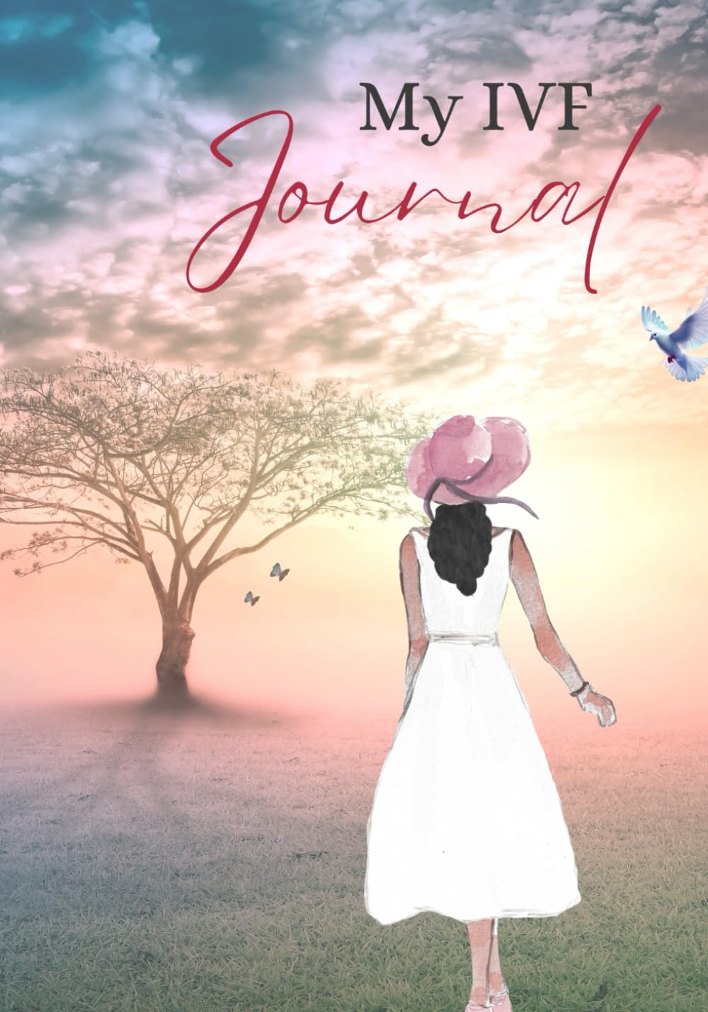 IVF Journal for Women-Gift for her-Journaling Fertility Journey-Inspirational Quotes-Relaxing Activities-Self-Care