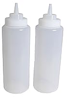 Algopix Similar Product 1 - SET of 3 32 Oz Ounce Large Clear