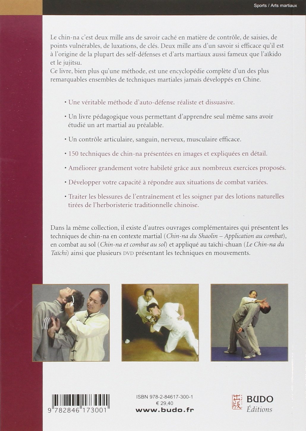 Chin-na du shaolin - Analyse approfondie: Analyse approfondie