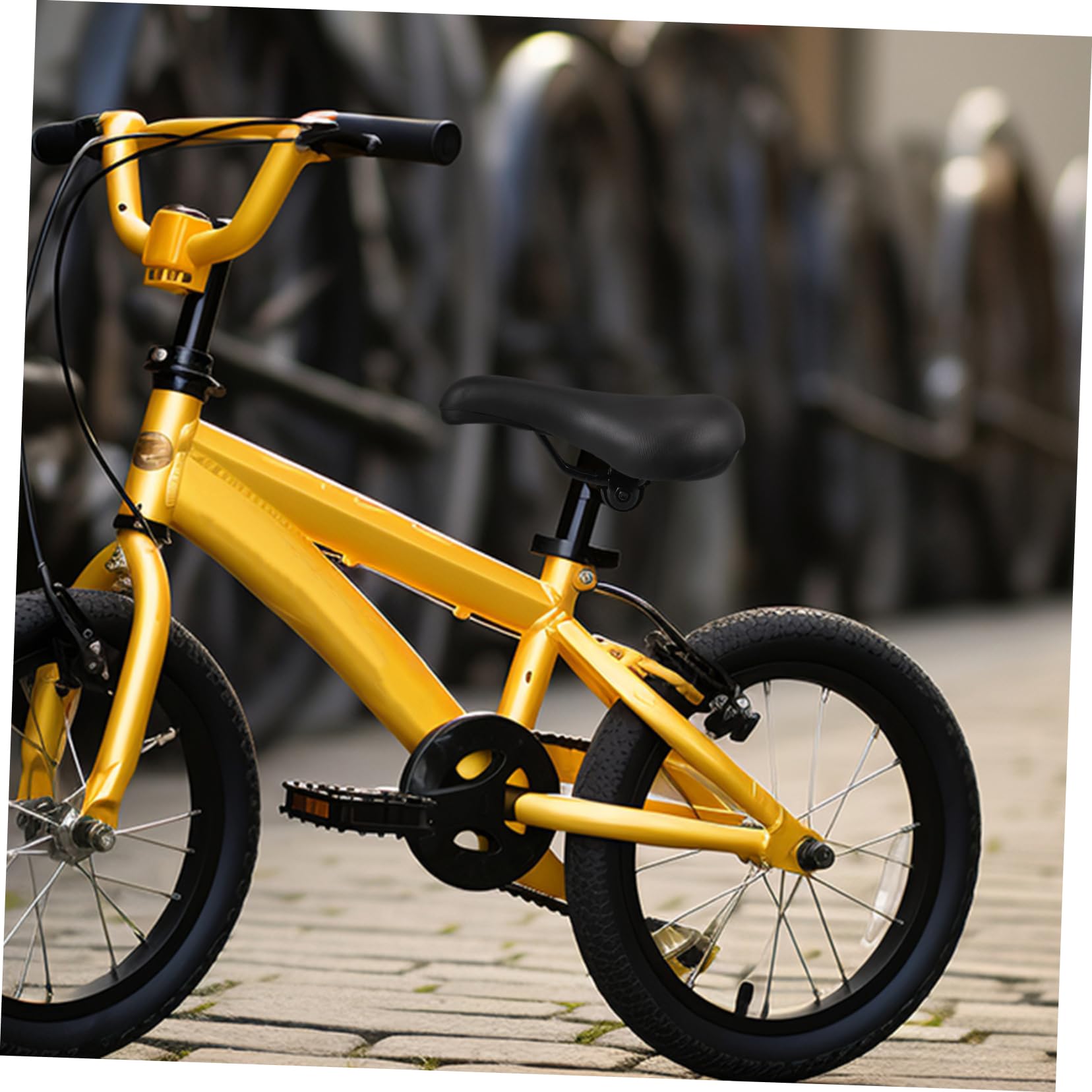Toyvian Cuscino per Seggiolino Bici Design Stabile e Facile Installare Materiali Resistenti e Lavabili per Biciclette e Scooter Include e Strumenti