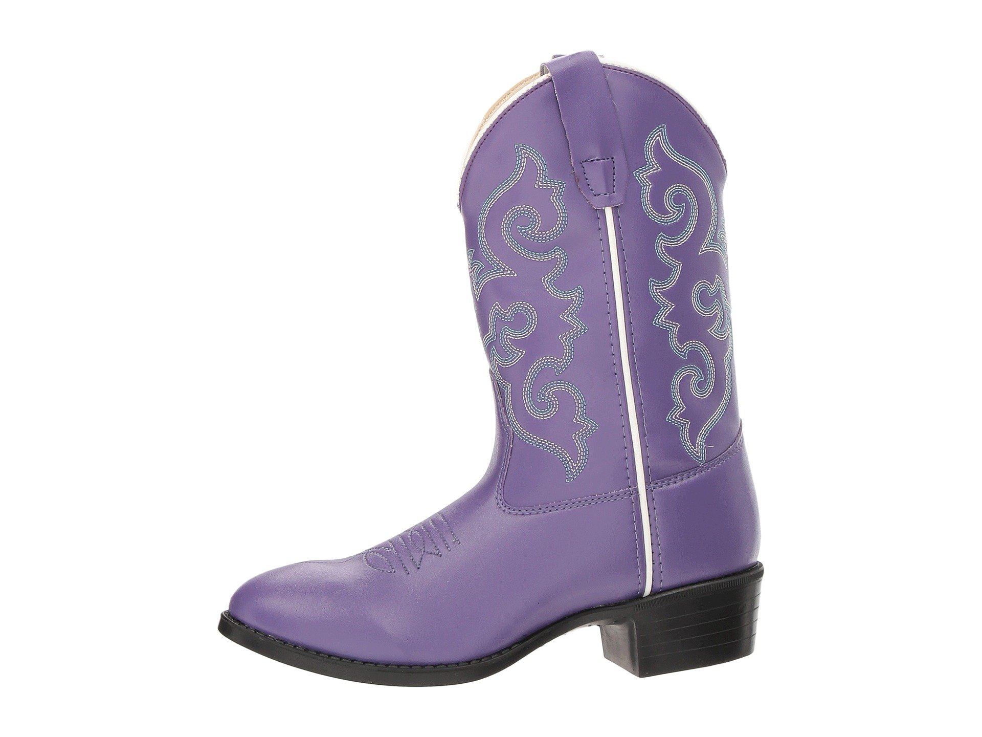 Old West Kids Boots Pearlized Purple (Toddler/Little Kid) at