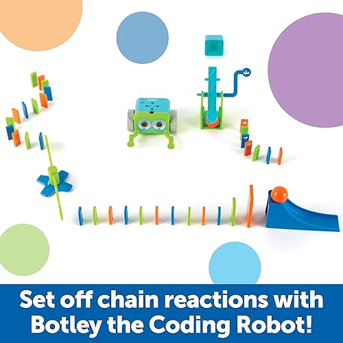 Miniatura 2 de Learning Resources Botley The Coding Robot Action Challenge Juego de accesorios de desafío, 40 piezas, a partir de 5 años, juguetes STEM