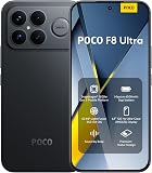 XIAOMI POCO F8 Ultra, Smartphone 16+512 GB, 6.9" 120Hz AMOLED Display, 50MP Light Fusion 950 with OIS, Sound by Bose, 6500mAh (typ) Battery, Black, Charger Not Included - 1