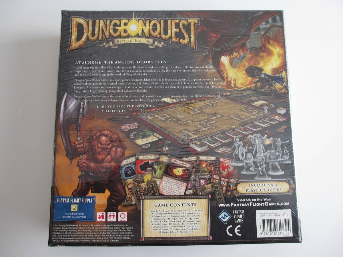 Amazon | DungeonQuest Revised Edition ボードゲーム 英語版