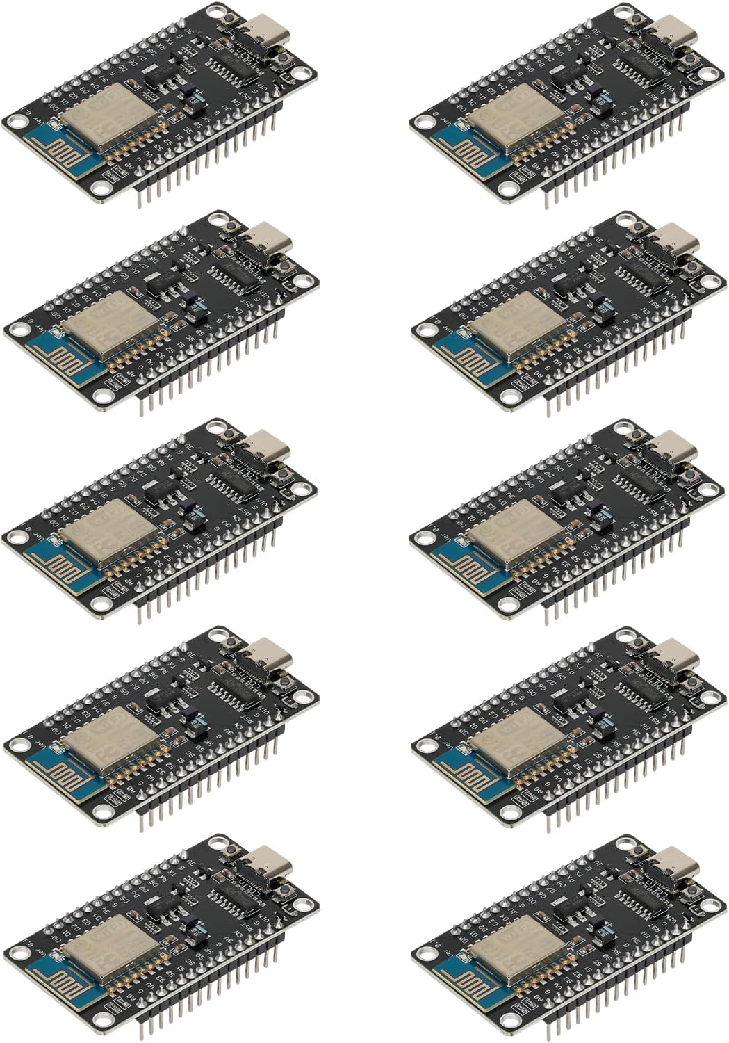 Amazon.com: YEJMKJ 10pcs ESP8266 Serial Wireless Module CH340 ESP-12E ...