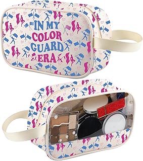 XYANFA Bolsa de maquillaje transparente con p...