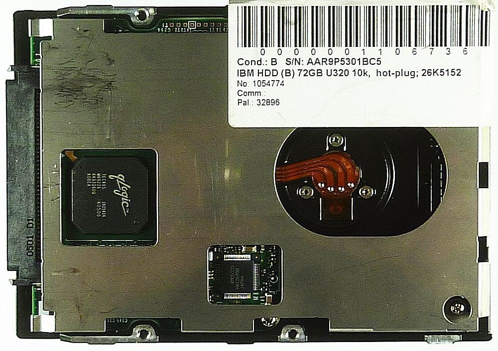 IBM Hitachi 73GB SCSI 3,5 Pollici 10K RPM IC35L073UCDY10-0 08K0283 00P3833 - Foto 13