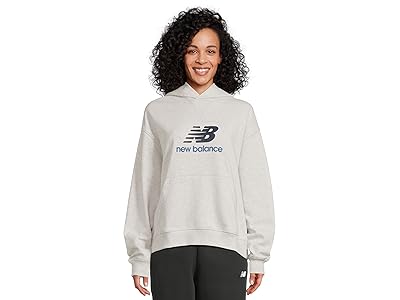 New Balance Athletics French Terry Logo Hoodie Women