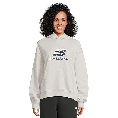 New Balance Athletics French Terry Logo Hoodie Women