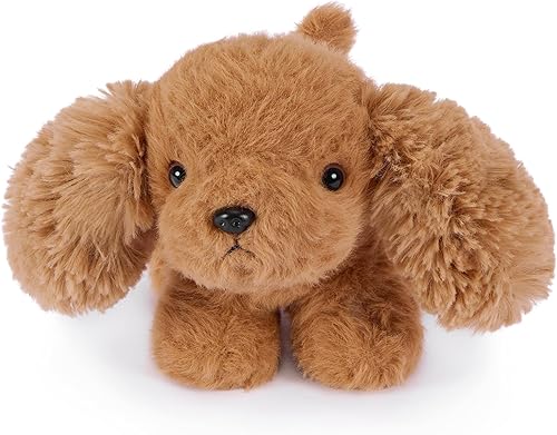 PEACH CAT Golden Retriever Perro de Peluche Animal Lindo Cachorro Peluches Pequeños Juguetes de Peluche Regalos para Niños Marrón