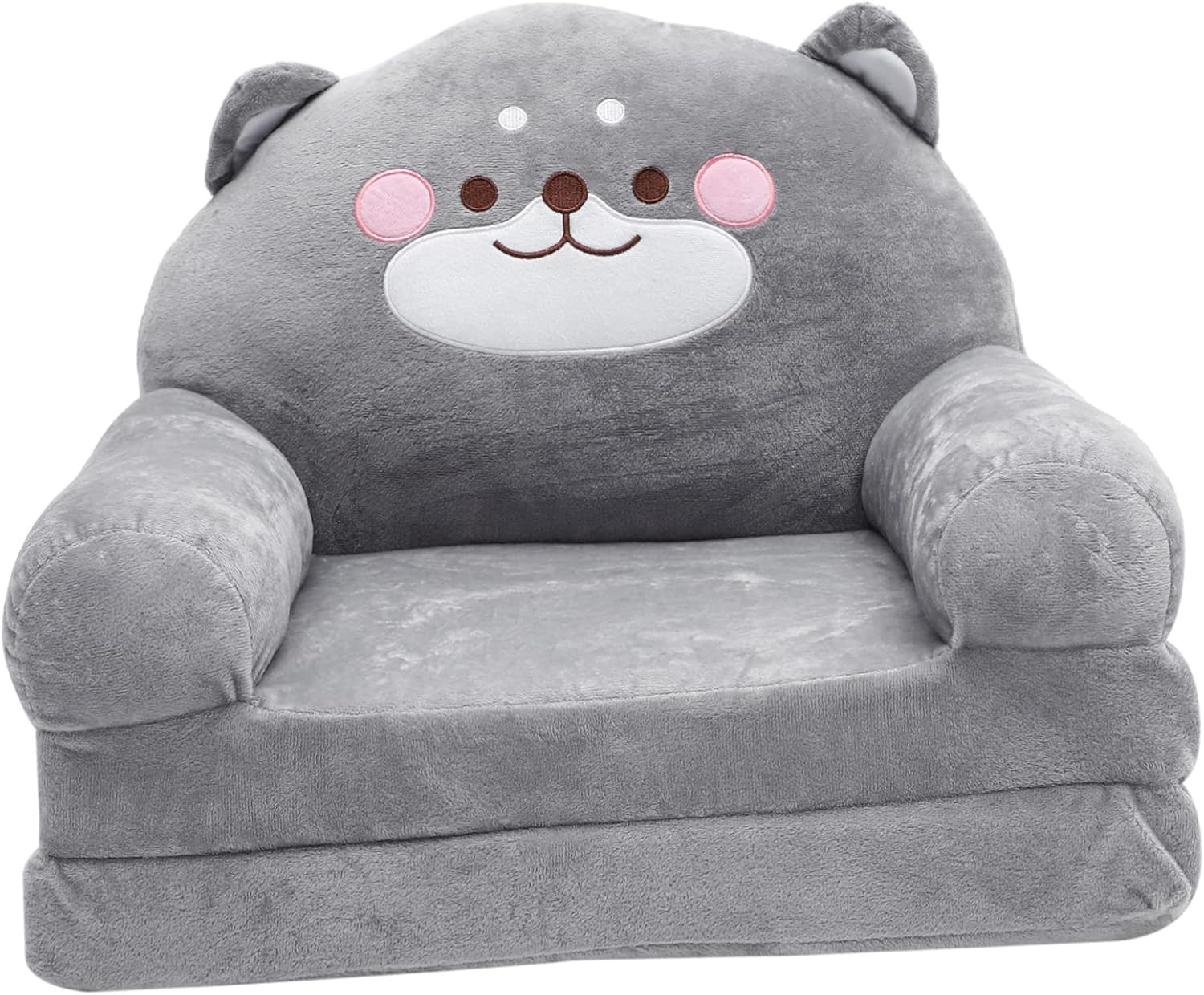 ABOOFAN Boys and Girls Elephant Seat Folding Sofa Stool Plush Boy Girl's Chair Room Furniture