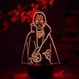 Otaku Lamps Itachi Uchiha Naruto – Anime Night Light, 16 Color RGB LED – Gift for Otaku