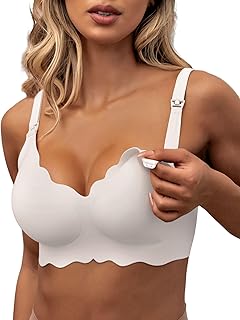 Still-BHS zum Stillen, Kabelloser Nahtloser Schwangerschafts-BH Ultra Komfort Schwangerschafts Schlaf Bralette für Frauen