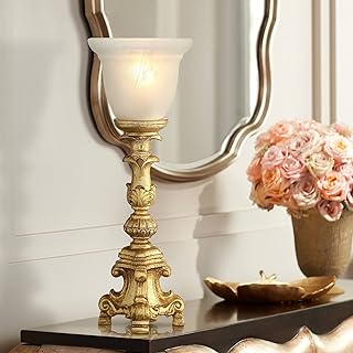 Regency Hill Traditional Glam Console Accent Table Lamp 18