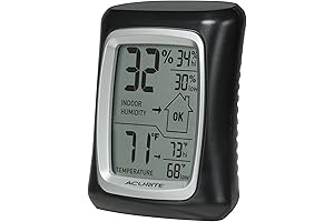 AcuRite 00325 Indoor Thermometer & Hygrometer