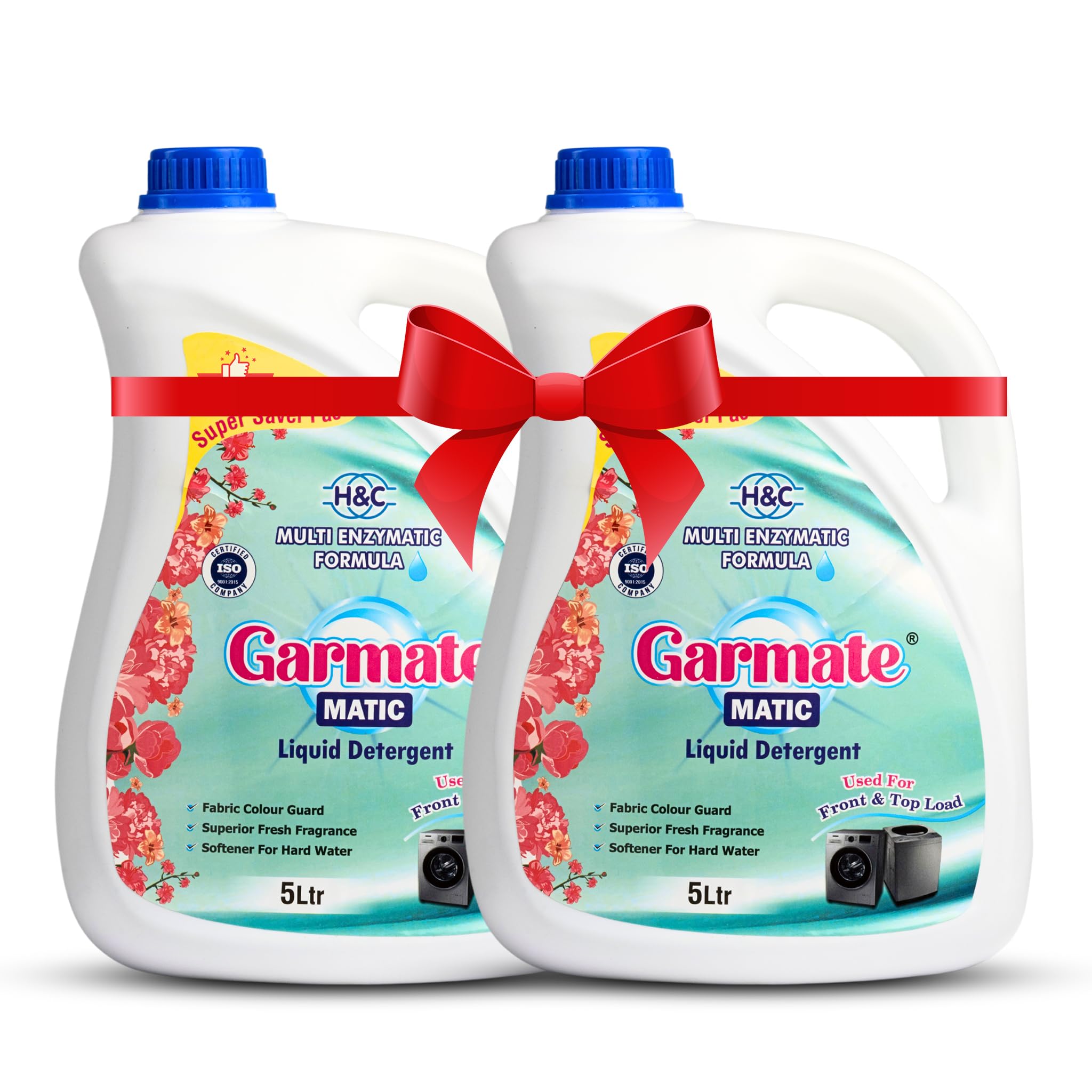 GARMATE Matic Liquid Detergent 5L+5L offer Pack | Designed For Rinse And Remove Tough Stain | Fabric Care | Suitable for Front & Top Load Washing Machines (Pack Of 2)-picture-13