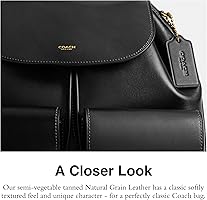 Amazon.com: COACH Women's Crosby Backpack 28, B4/Black, One Size
