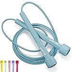 Adjustable Jump Rope for Fitness and Exercise - Skipping Rope for Cardio, Boxing, and Weight Loss - Speed Rope perfect for Men & Women