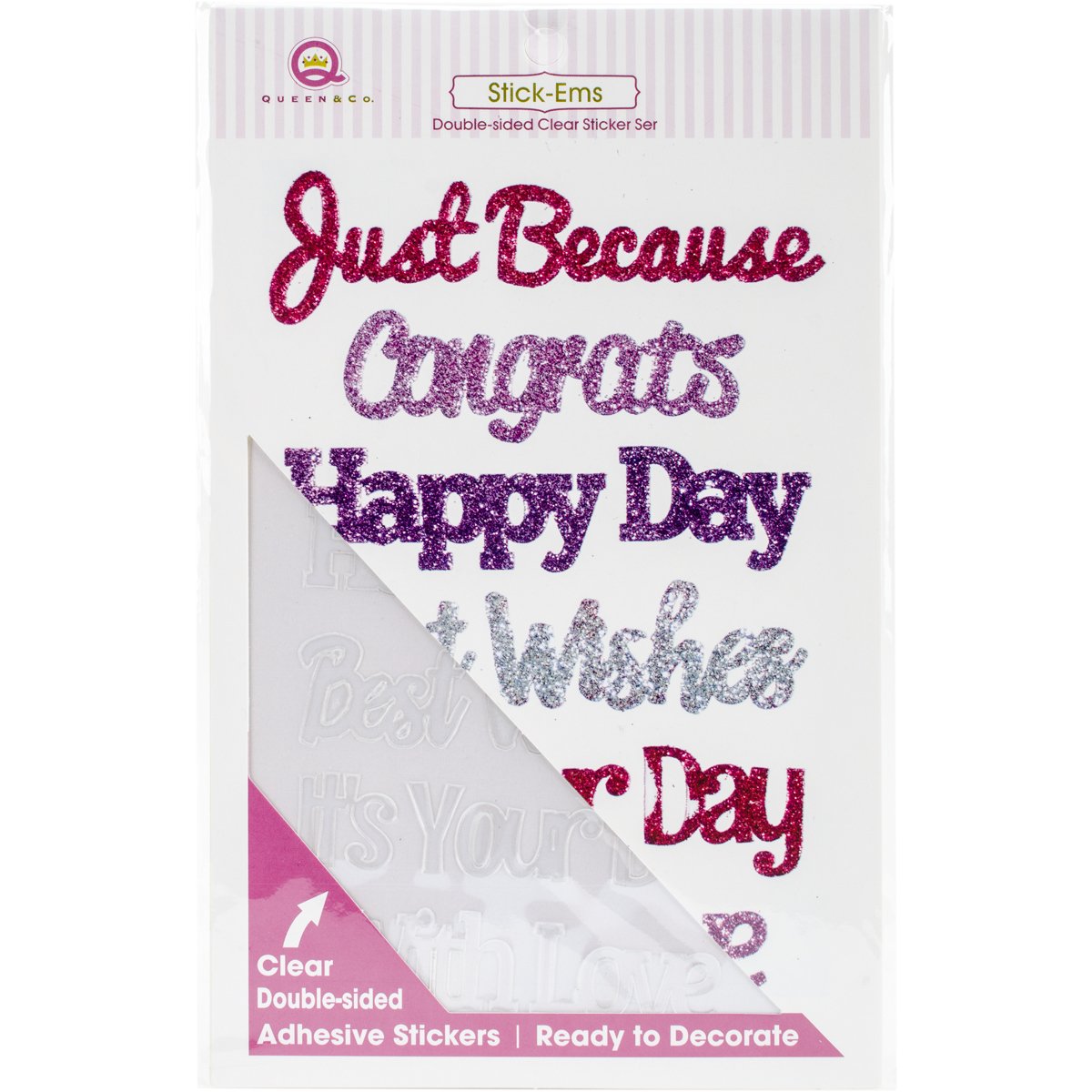 Queen&Co Toppings Stick'ems Everyday Sentiments