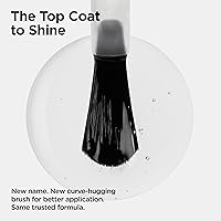 Vista 4 de CND Vinylux Long Wear Shine Top Coat, Quick Drying Formula, Easy to Remove, 0.5 Fl Oz