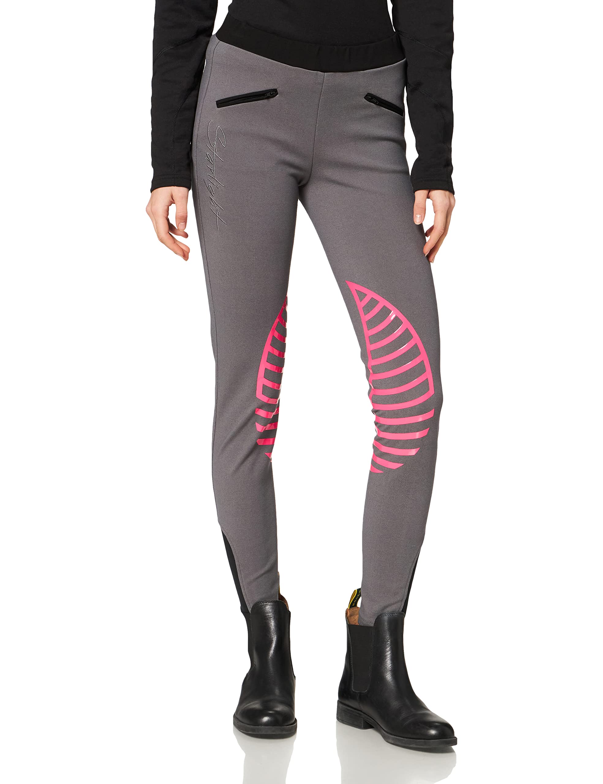 HKM Pantaloni da equitazione Leggings Starlight Donna