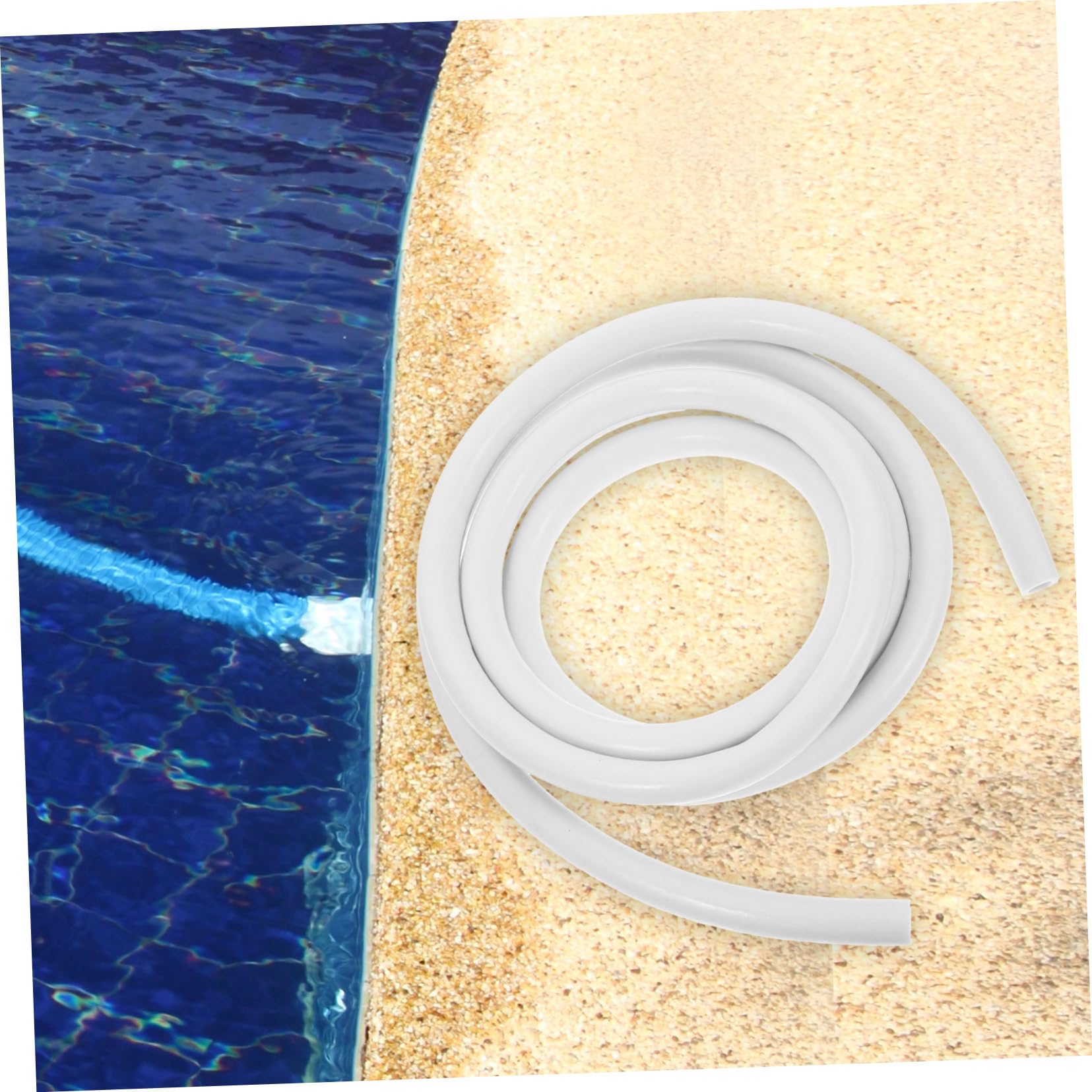 1rollo Manguera De Limpieza Para Piscinas Flexible y Resistente Para Limpieza De Piscinas Enterradas Recambio De Manguera Pies De Longitud