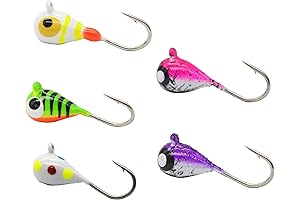 Tungsten Ice Jigs: Enhanced Sensitivity for Ice Fishing Precision