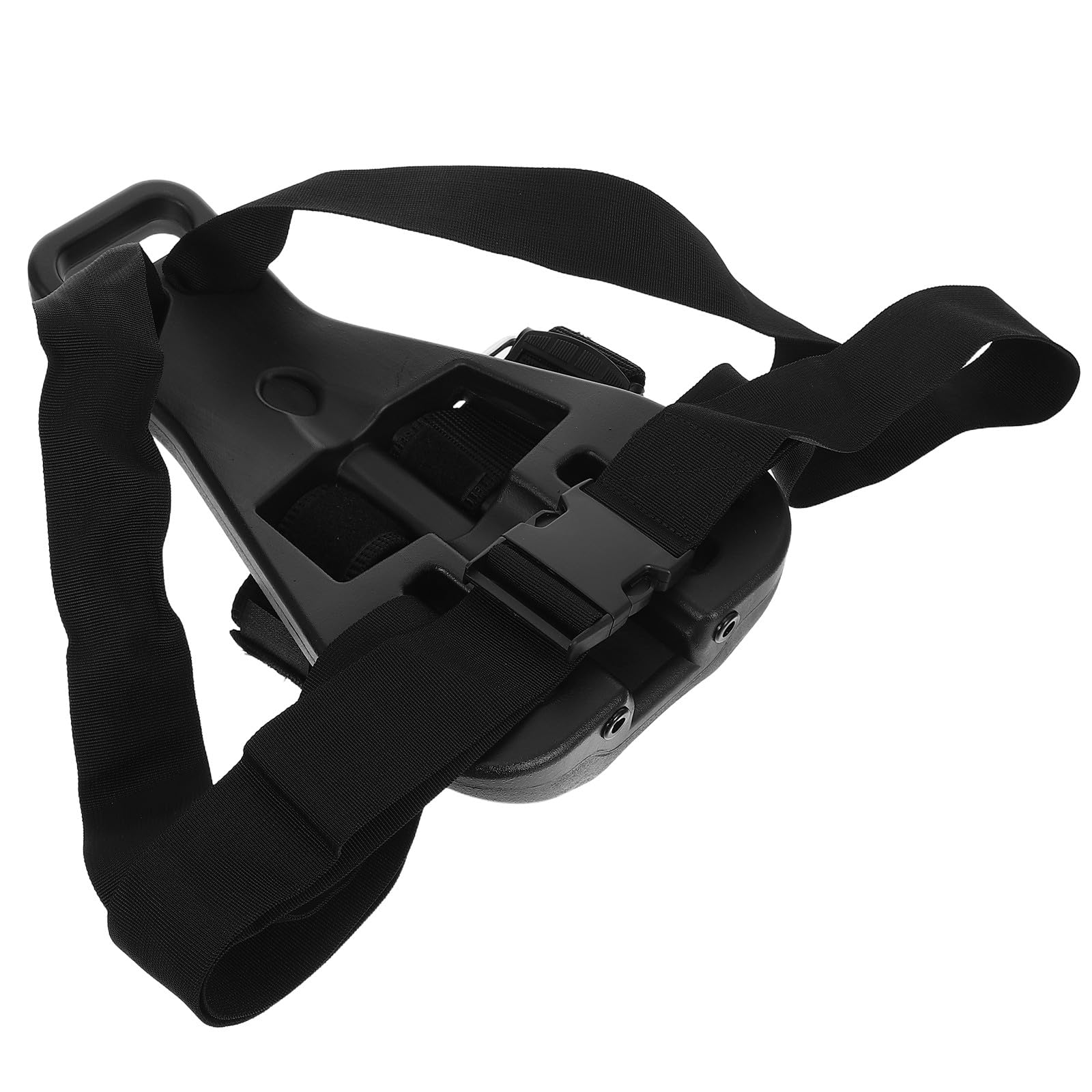 Harnais Dorsal pour Bouteille de Plongée Unique 12 L en Acier Inoxydable | Support Dorsal Réglable, Répartition Équilibrée du Poids, Poignée Simple, Usage Plongée Sous-marine et Remontée