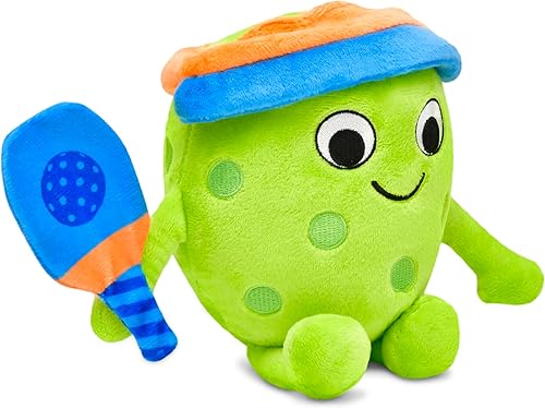 Miniatura 2 de iscream Screamsicles Play Ball! Best Friends - Peluche de 8 pulgadas, Pickleball