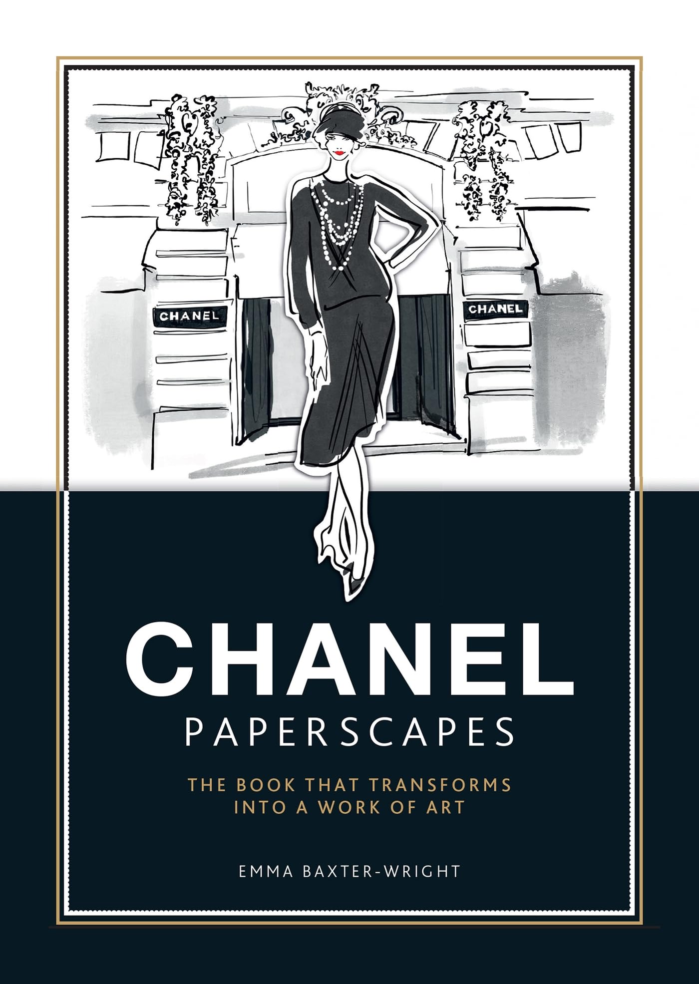 Paperscapes: Chanel: The Book that Transforms into a Work of Art Hardcover – 14 October 2021