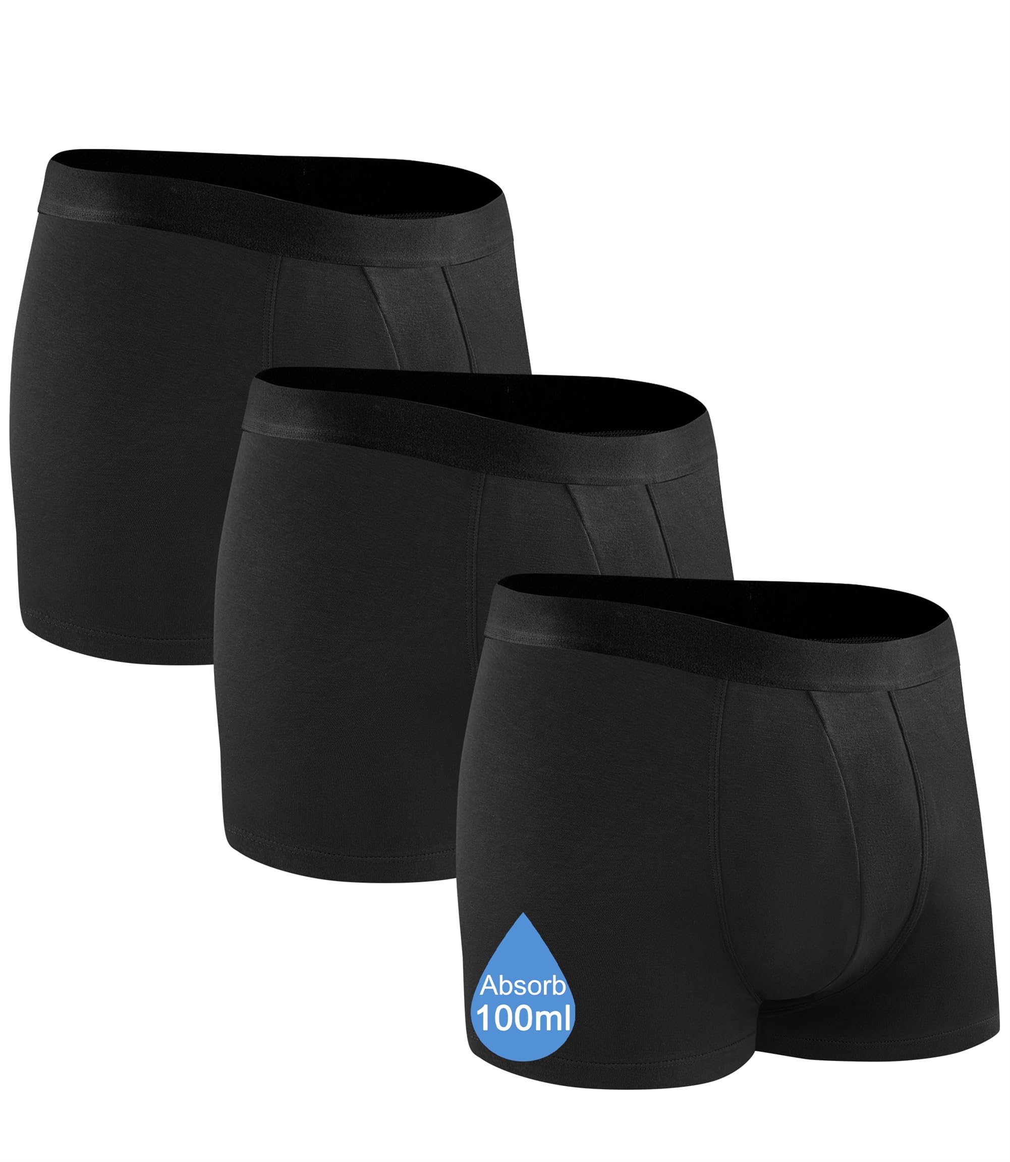 Incontinence Pads Underwear for Men, 100 ML