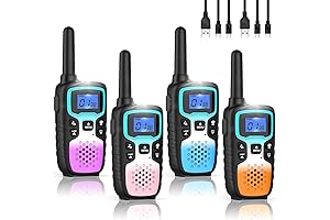 Wishouse Walkie Talkies: Long Range Rechargeable Communication for Adults