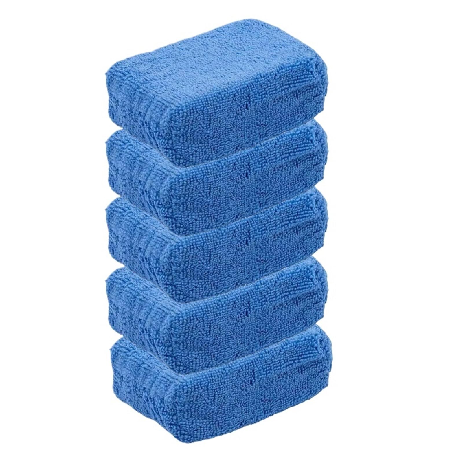 1/20pcs Car Wax Applicator Pads Microfibre Polishing Sponges Soft Auto Detailing Waxing Sponge Cleaning Foam Car Paint Care Pad(5pcs)
