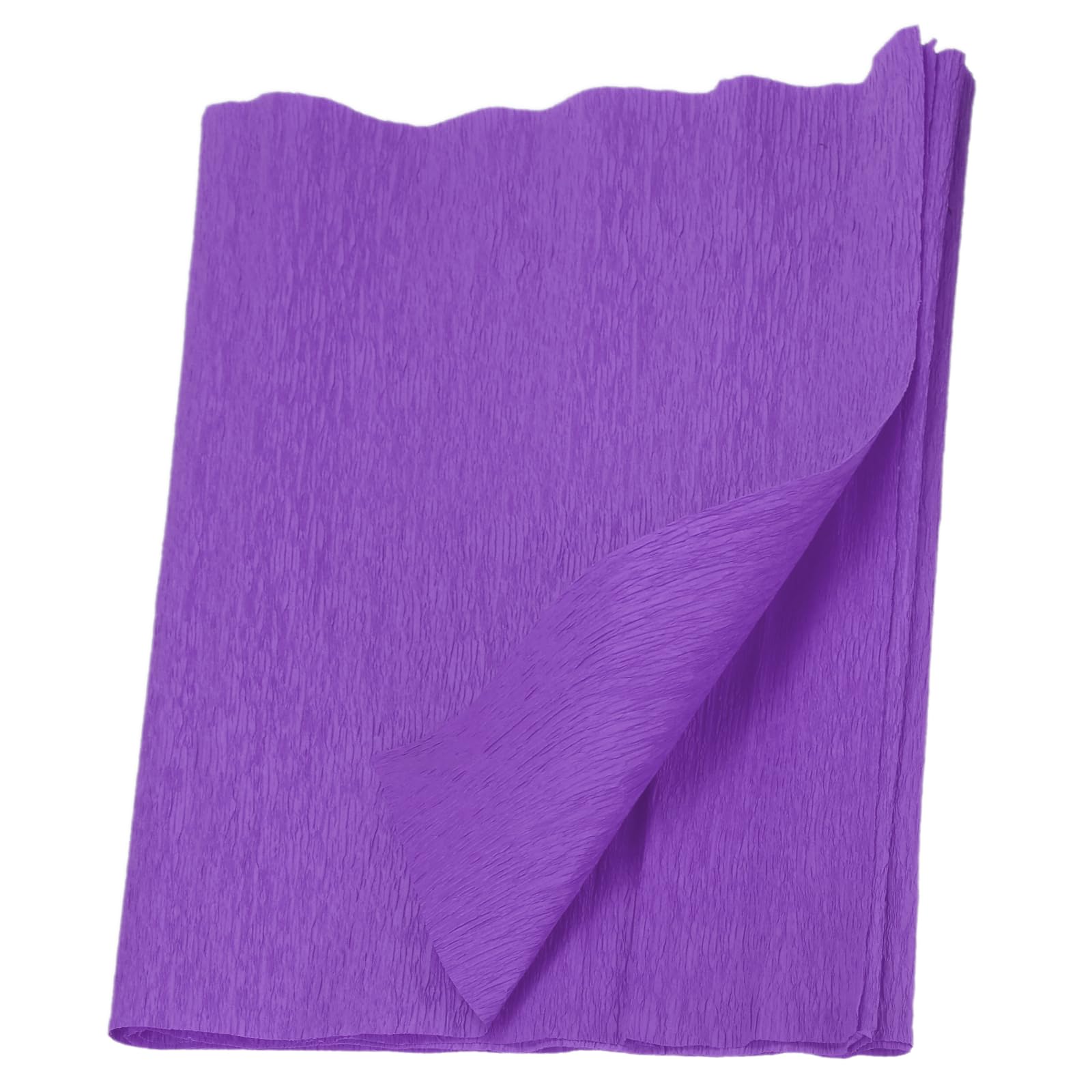MECCANIXITY Crepe Paper Roll 7.5ft Long 20 Inch Wide for Wedding Ceremony Various Large Festivals Decoration, Dark Purple
