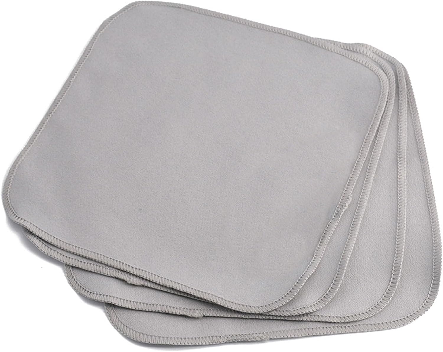 Soft Cloth for Jewelry Care and Maintenance Sparkling and Shining Keeper Soft Polishing Cloth Silver Color