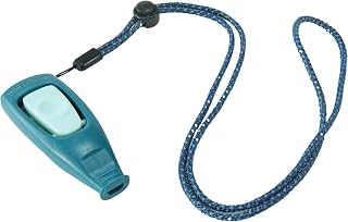 Company of Animals Coachi Puppy & Mini Whizzclick | 2-in-1 Combined Clicker and Whistle, with Lanyard, Dog Training Whistle for Recall and Clicker Training for Rewarding