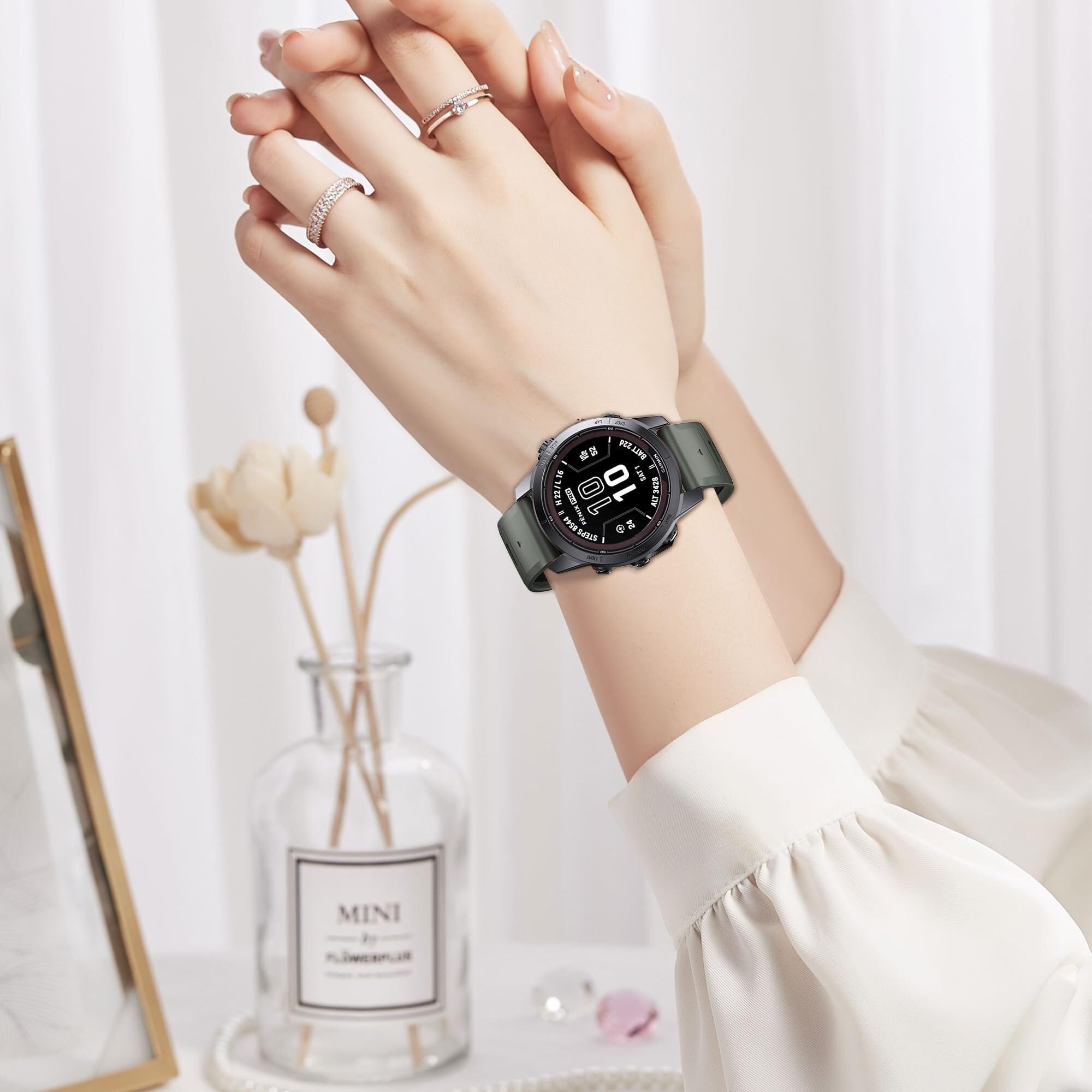 pour 6S Watch Band / 7s 5s Band 20 mm Silicone Plus/Pro / 2S