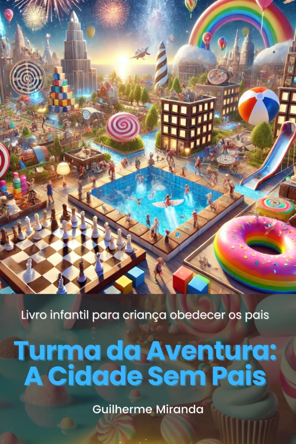 Livro infantil para criança obedecer os pais: Turma da Aventura: A Cidade Sem Pais