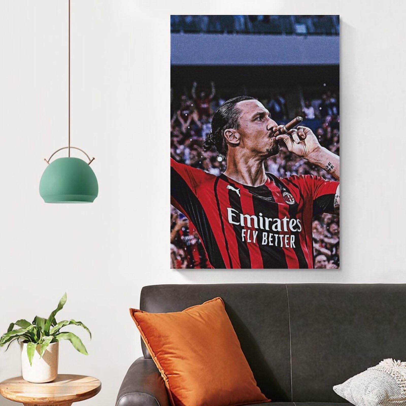 Amazon.co.jp: サッカー選手 ズラタン・イブラヒモビッチ キャンバス