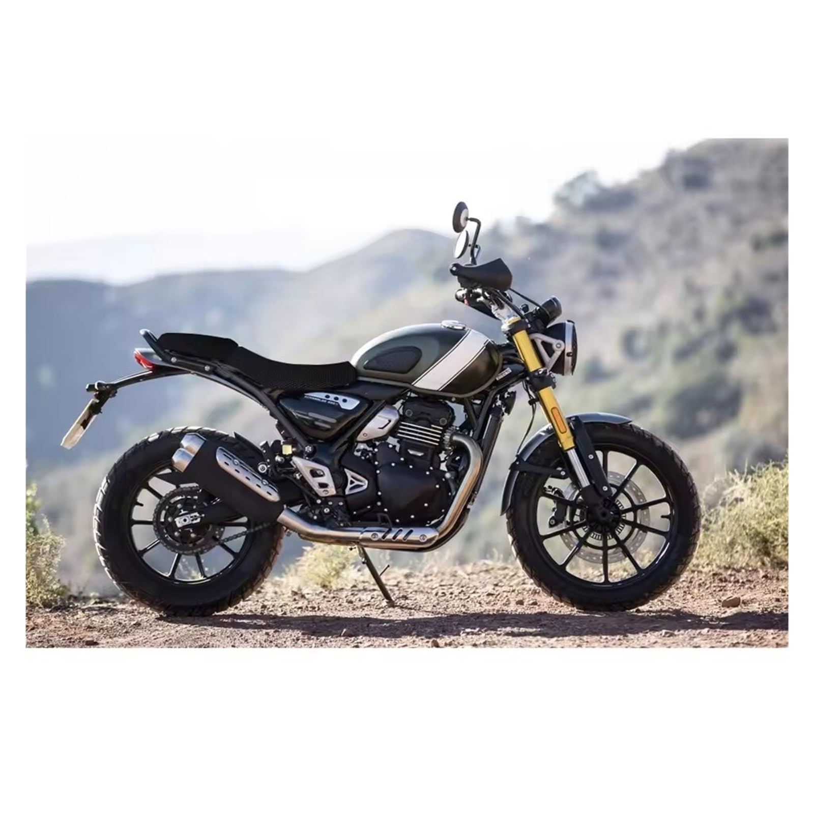 Motocicletta‌ copri Sella Coprisella Per SCRAMBLER 400 X Per SCRAMBLER400X 2024- Moto Proteggi Cuscini Coprisedili Kit Copertura Protezione Cuscino
