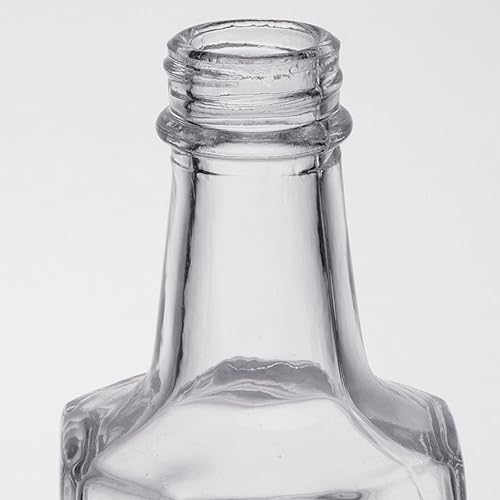 Miniatura 6 de TrueCraftware  Juego de 12  6 oz Aceite y vinagre de grado comercial cuerpo de vidrio con tapa de acero inoxidable