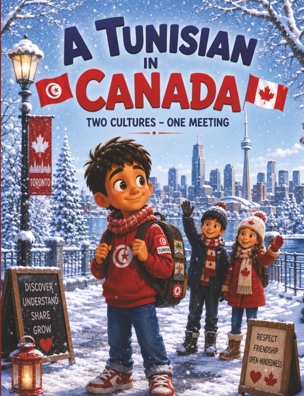 A Tunisian in Canada: A heartwarming multicultural children's book about immigration, friendship, discovering snow, and embracing dual heritage for kids ages 5 to 10