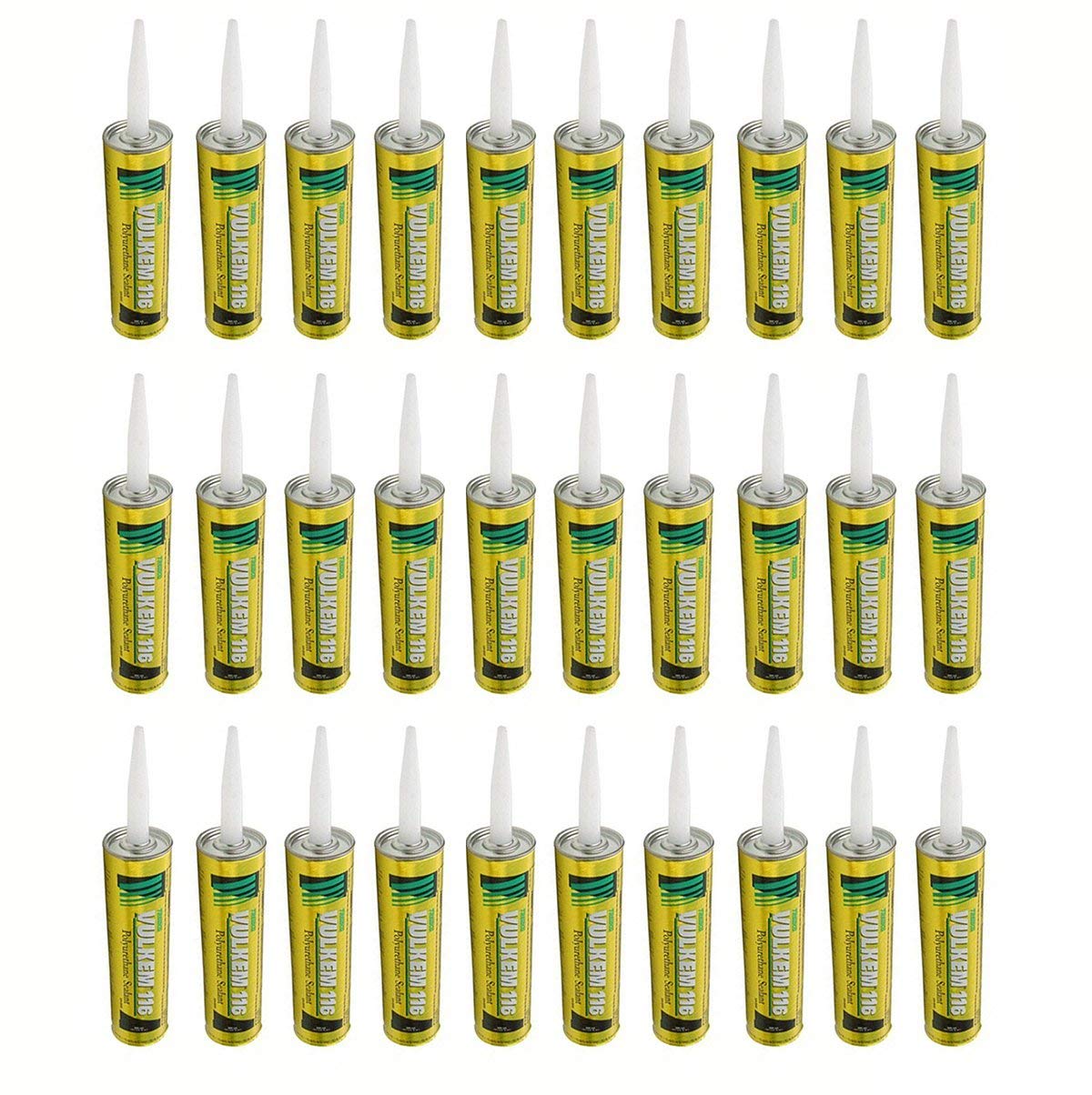 Tremco V116W Vulkem High-Performance Polyurethane Sealant, White - Pack of 30