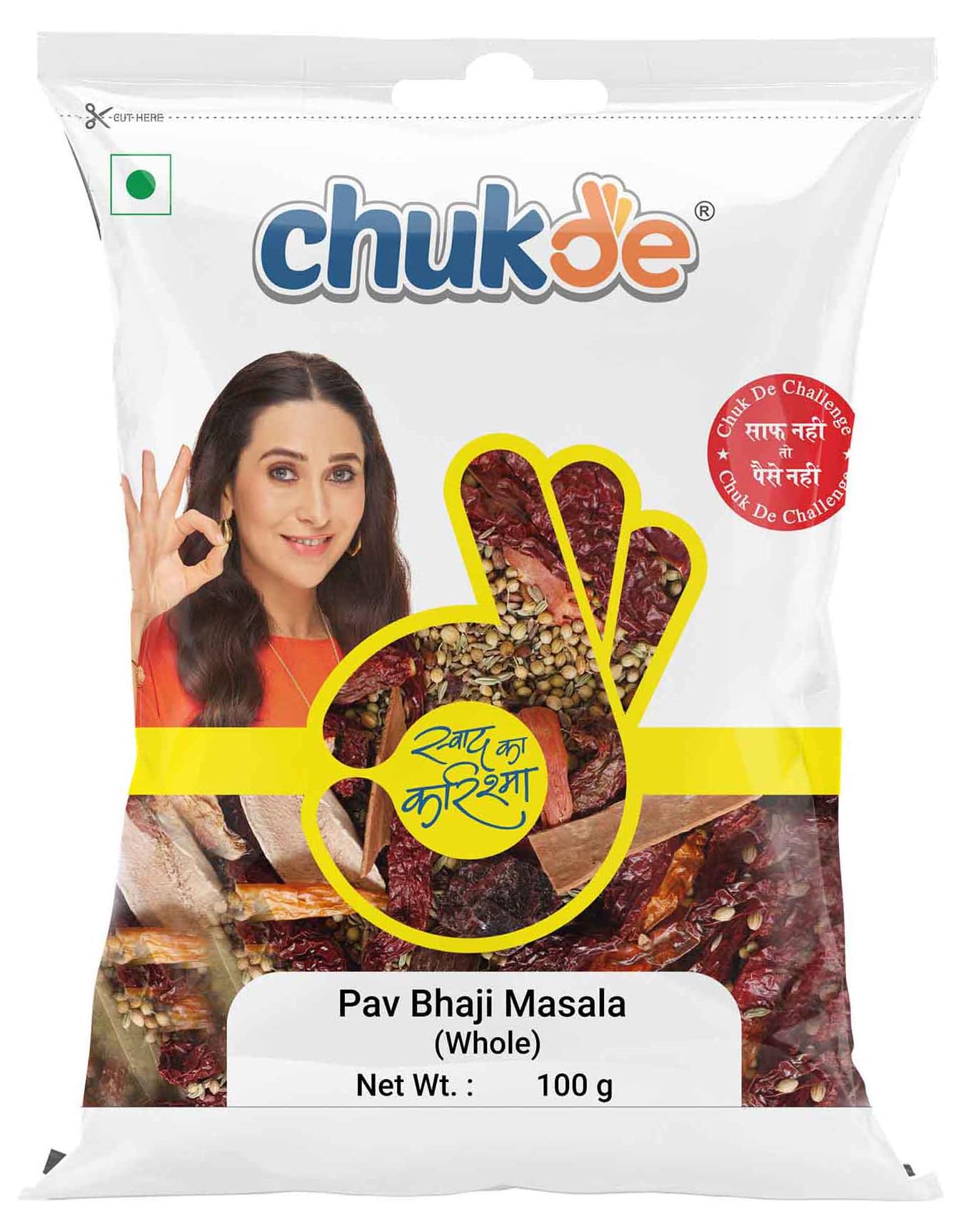 Chukde - Pav Bhaji Masala - Whole Blended Spices - Rich, Flavorful, and Aromatic Mix - Blended Spice for Mumbais Iconic Street Food - 100 Gram - Pack of 1 (B0CT39LGVP) Amazon Price History, Amazon Price Tracker