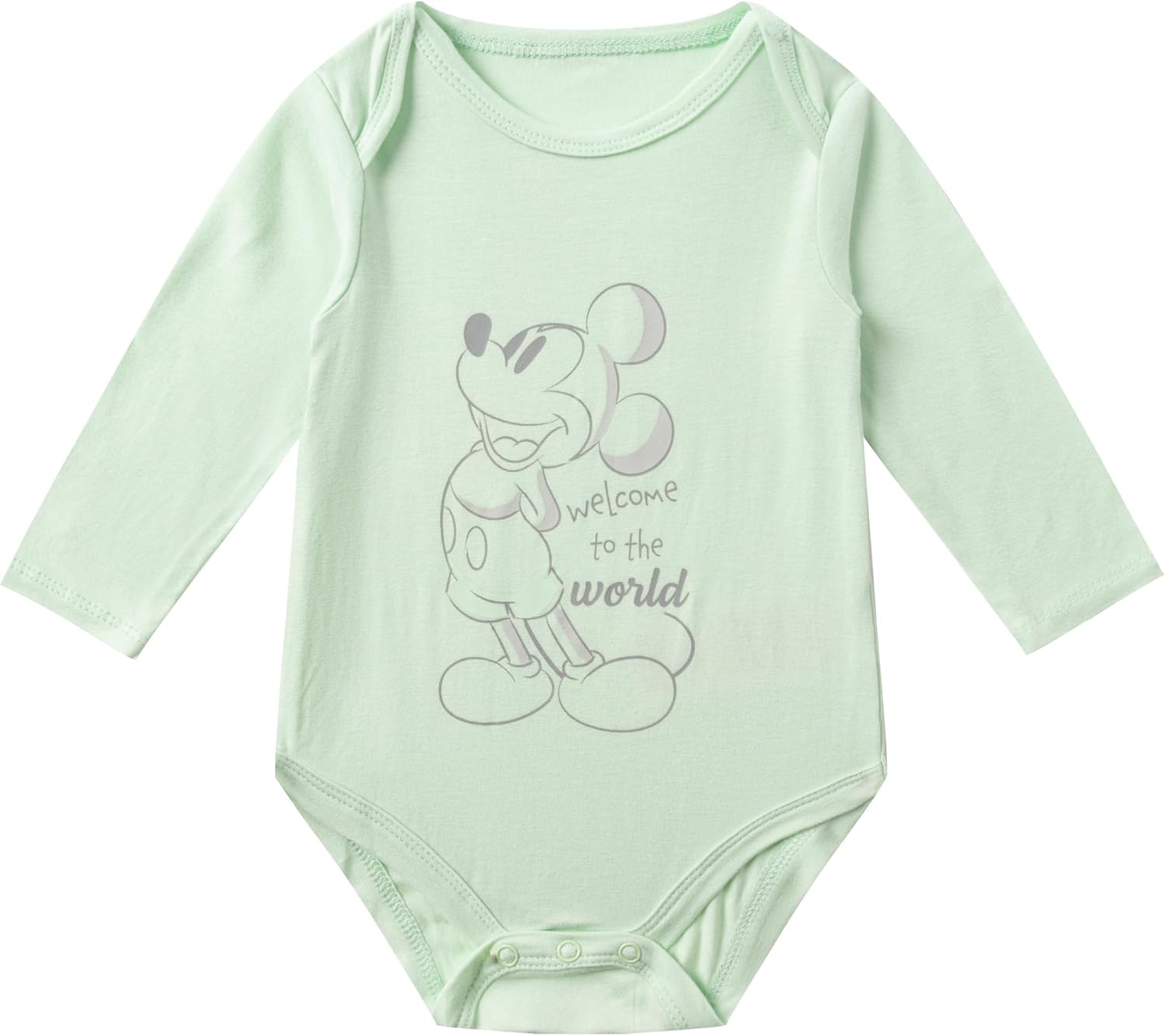 Disney Mickey Mouse Baby Boys Clothing Outfit Set Bodysuit with Booties, Hat, and Pants 4 Piece Set for Infant - Image 2