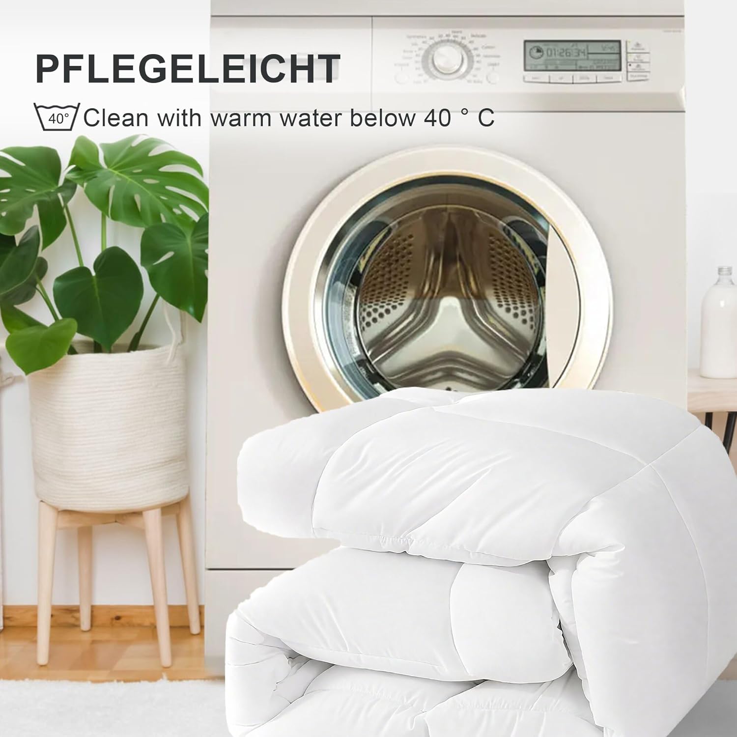 Quilted Mattress Pad Pillow Top Mattress Cover Protector Cooling Soft for Breathable Padded Deep Pocket 8-21 Fitted Supportive(White,Twin Size)